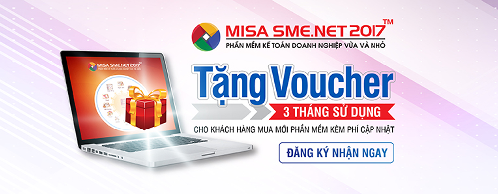 voucher 3 tháng sử dụng phần mềm kế toán MISA