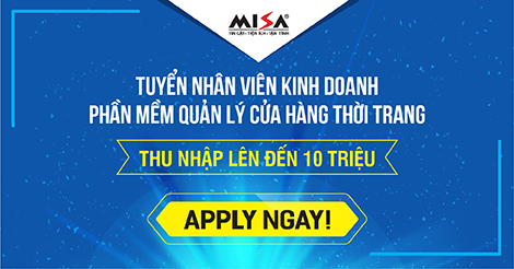 [Hà Nội] Tuyển dụng Nhân viên kinh doanh Phần mềm Quản lý cửa hàng thời trang