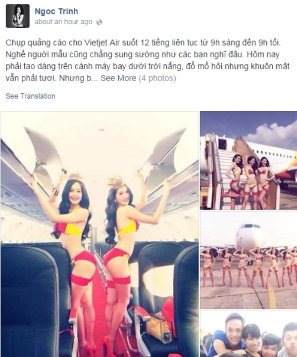 Mời Ngọc Trinh “gây bão”: Vietjet Air có khôn ngoan?