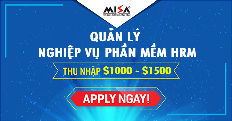 Tuyển dụng Quản lý nghiệp vụ phần mềm HRM