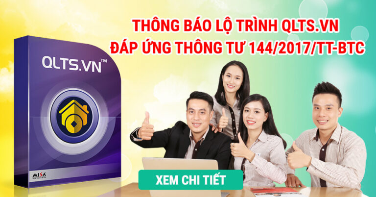 MISA công bố lộ trình đáp ứng Thông tư 144/2017/TT-BTC trên phần mềm QLTS.VN